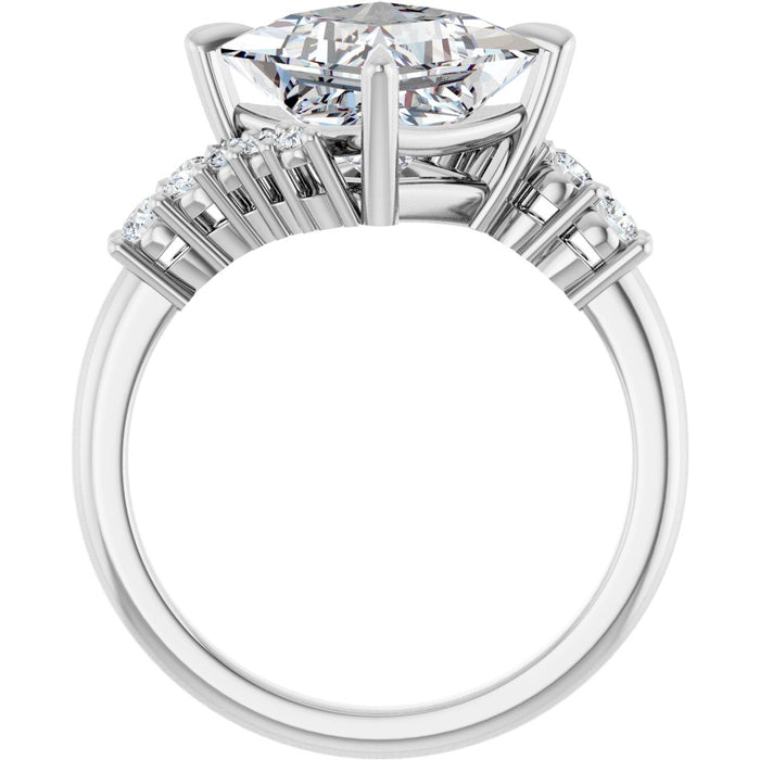 14K White | Square