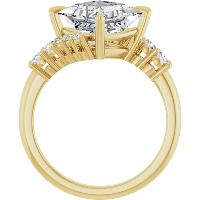 14K Yellow | Square