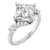 14K White | Square
