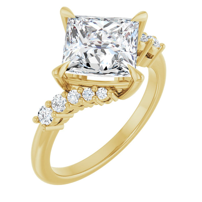 14K Yellow | Square