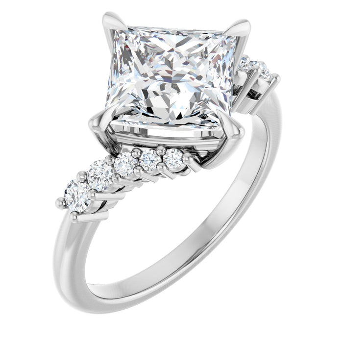 14K White | Square
