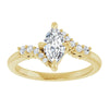 14K Yellow | Marquise