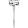 14K White | Marquise