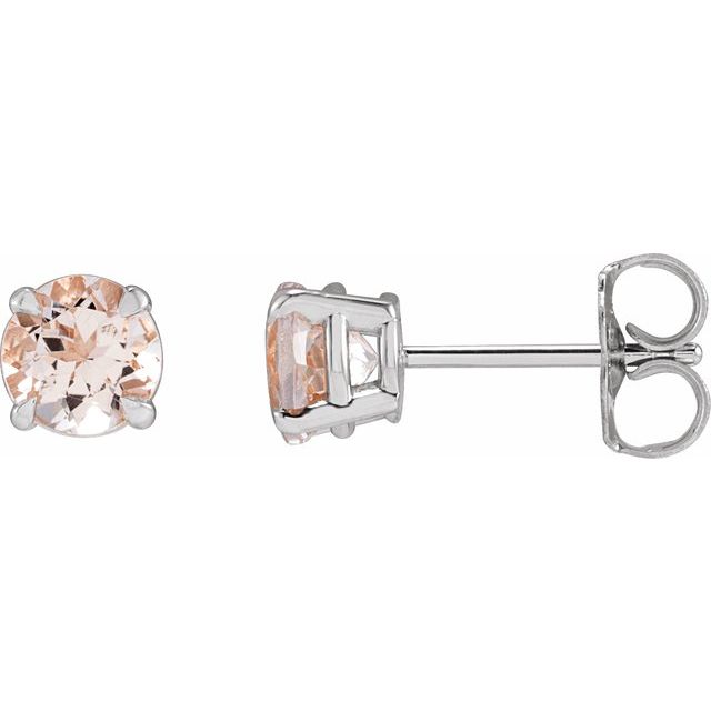 Natural Pink Morganite | Round | 5mm
