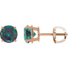 Lab-Grown Alexandrite | Round | 6mm | Lab-Grown Alexandrite | Round | 7mm