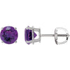 Natural Amethyst | Round | 7mm | Natural Amethyst | Round | 8mm