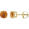 Natural Citrine | Round | 7mm | Natural Citrine | Round | 8mm