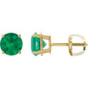 Lab-Grown Emerald | Round | 6mm | Lab-Grown Emerald | Round | 7mm | Lab-Grown Emerald | Round | 8mm