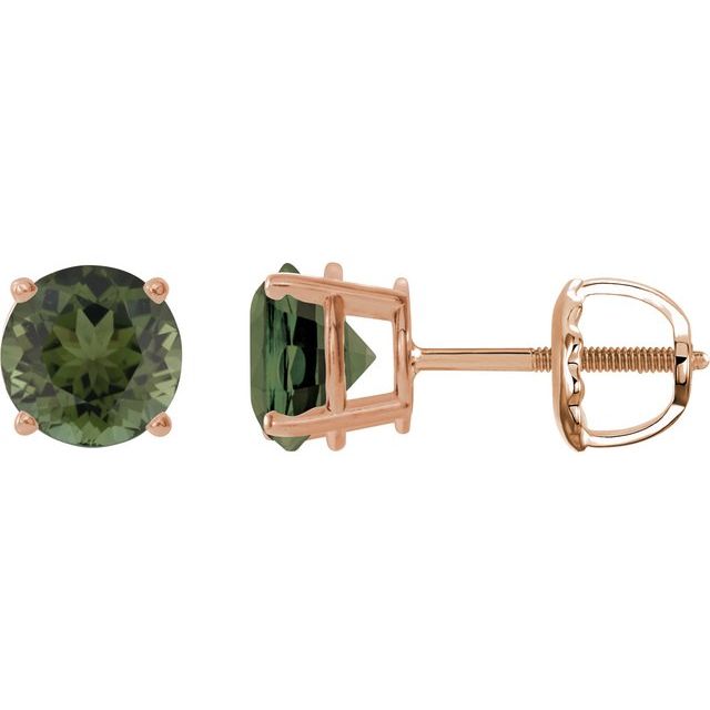 Natural Green Tourmaline | Round | 6mm