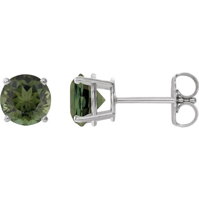 Natural Green Tourmaline | Round | 6mm