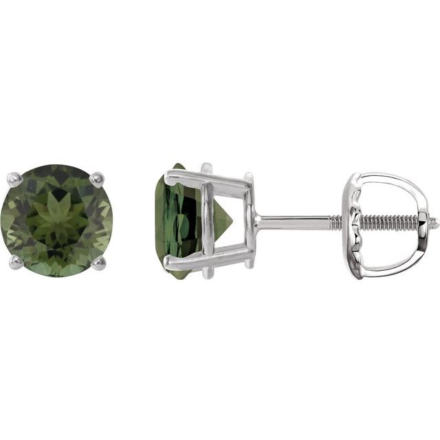 Natural Green Tourmaline | Round | 6mm
