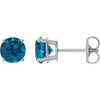 Natural London Blue Topaz | Round | 6mm
