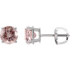 Natural Pink Morganite | Round | 6mm | Natural Pink Morganite | Round | 7mm