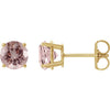 Natural Pink Morganite | Round | 6mm | Natural Pink Morganite | Round | 7mm