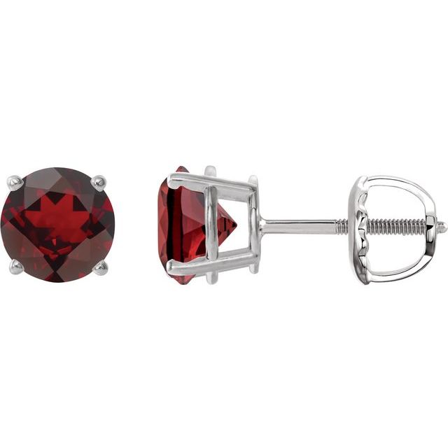 Natural Mozambique Garnet | Round | 8mm