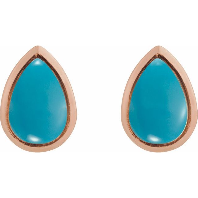 Natural Turquoise | Pear | 8 x 5mm | Natural Turquoise | Pear | 6 x 4mm | Natural Turquoise | Pear | 7 x 5mm