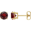 Natural Mozambique Garnet | Round | 6mm | Natural Mozambique Garnet | Round | 8mm
