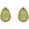 Natural Peridot | Pear | 6 x 4mm