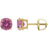 Lab-Grown Pink Sapphire | Round | 7mm | Lab-Grown Pink Sapphire | Round | 8mm