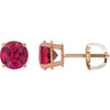 Lab-Grown Ruby | Round | 6mm | Lab-Grown Ruby | Round | 7mm