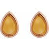 Natural Citrine | Pear | 6 x 4mm | Natural Citrine | Pear | 7 x 5mm