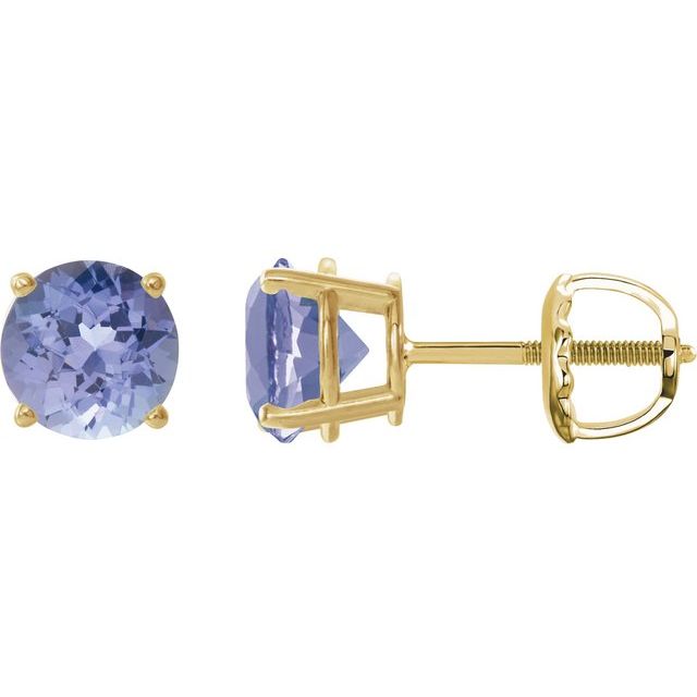 Natural Tanzanite | Round | 7mm