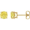 Natural Yellow Sapphire | Round | 4mm