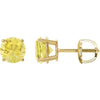 Lab-Grown Yellow Sapphire | Round | 7mm | Lab-Grown Yellow Sapphire | Round | 8mm