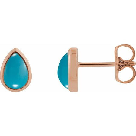 Natural Turquoise | Pear | 8 x 5mm | Natural Turquoise | Pear | 6 x 4mm | Natural Turquoise | Pear | 7 x 5mm