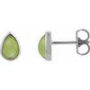 Natural Peridot | Pear | 6 x 4mm