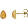 Natural Citrine | Pear | 6 x 4mm | Natural Citrine | Pear | 7 x 5mm