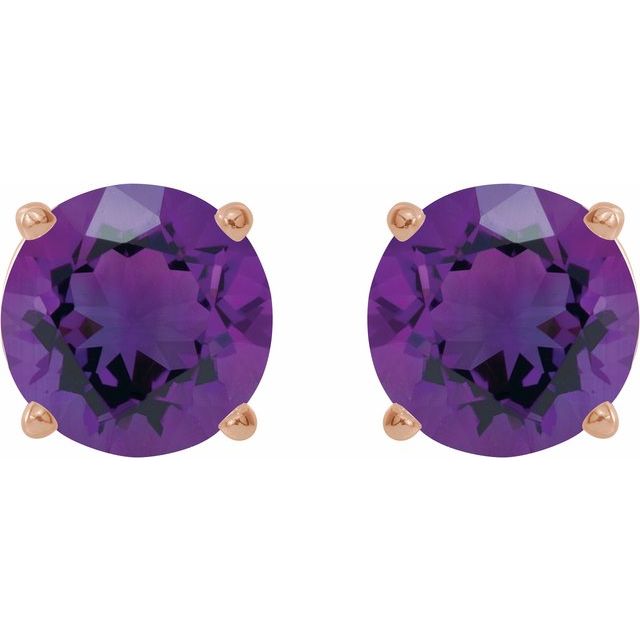 Natural Amethyst | Round | 6mm | Natural Amethyst | Round | 7mm