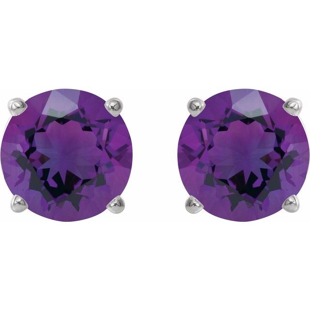 Natural Amethyst | Round | 6mm | Natural Amethyst | Round | 7mm | Natural Amethyst | Round | 8mm