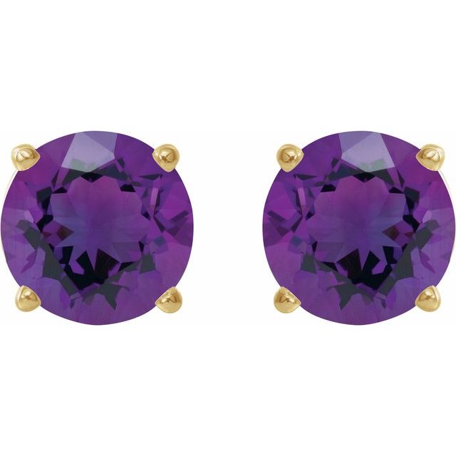 Natural Amethyst | Round | 6mm | Natural Amethyst | Round | 7mm | Natural Amethyst | Round | 8mm | Natural Amethyst | Round | 5mm