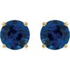 Lab-Grown Blue Sapphire | Round | 5mm | Lab-Grown Blue Sapphire | Round | 6mm | Lab-Grown Blue Sapphire | Round | 7mm | Lab-Grown Blue Sapphire | Round | 8mm | Natural Blue Sapphire | Round | 5mm