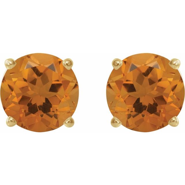 Natural Citrine | Round | 6mm | Natural Citrine | Round | 7mm | Natural Citrine | Round | 8mm | Natural Citrine | Round | 5mm
