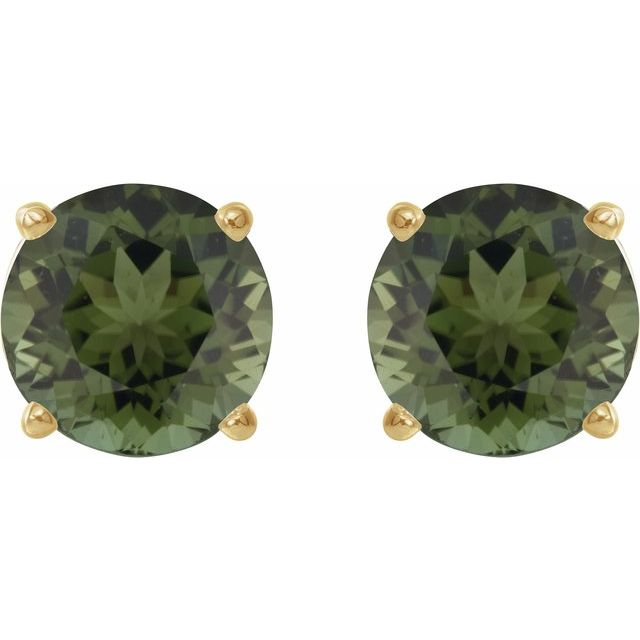 Natural Green Tourmaline | Round | 6mm