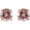 Natural Pink Morganite | Round | 6mm | Natural Pink Morganite | Round | 7mm