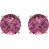 Natural Pink Tourmaline | Round | 4mm | Natural Pink Tourmaline | Round | 5mm | Natural Pink Tourmaline | Round | 6mm