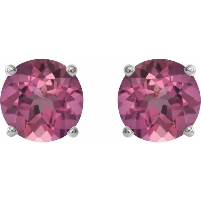 Natural Pink Tourmaline | Round | 6mm