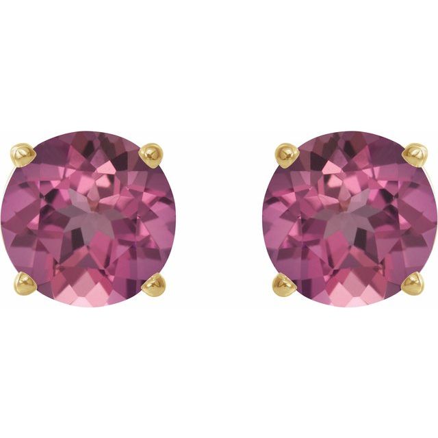 Natural Pink Tourmaline | Round | 6mm | Natural Pink Tourmaline | Round | 5mm