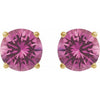 Lab-Grown Pink Sapphire | Round | 7mm | Lab-Grown Pink Sapphire | Round | 8mm