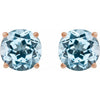 Natural Sky Blue Topaz | Round | 6mm | Natural Sky Blue Topaz | Round | 7mm | Natural Sky Blue Topaz | Round | 8mm