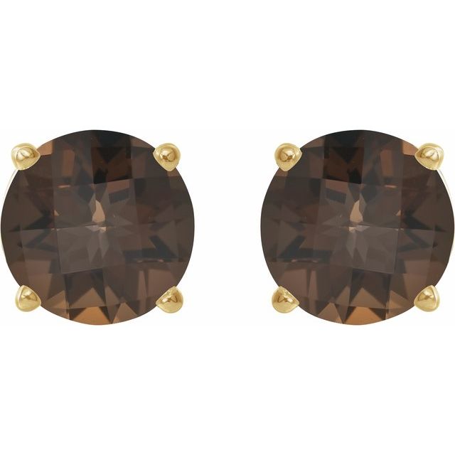 Natural Smoky Quartz | Round | 7mm | Natural Smoky Quartz | Round | 8mm
