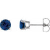 Lab-Grown Blue Sapphire | Round | 5mm | Natural Blue Sapphire | Round | 5mm