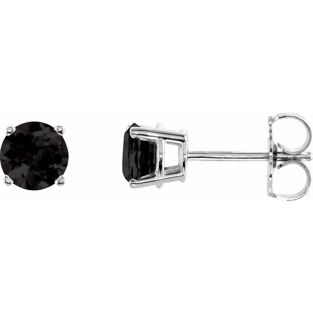 Natural Black Onyx | Round | 5mm