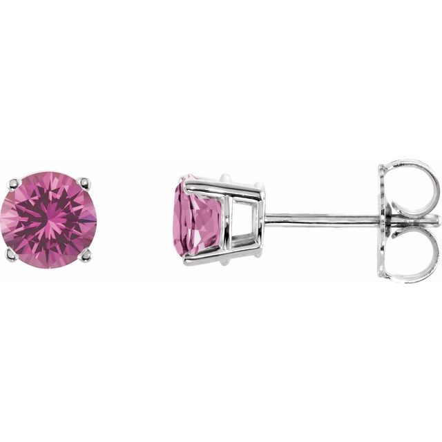 Natural Pink Tourmaline | Round | 5mm