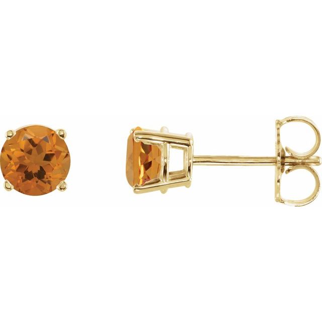 Natural Citrine | Round | 5mm