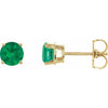 Lab-Grown Emerald | Round | 5mm | Natural Emerald | Round | 5mm