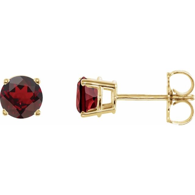 Natural Mozambique Garnet | Round | 5mm